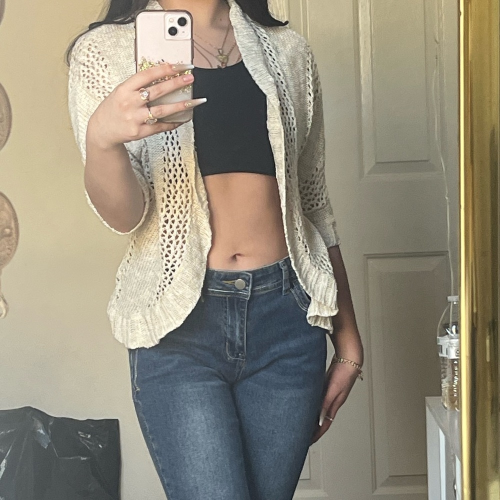 Beige Knit Sweater